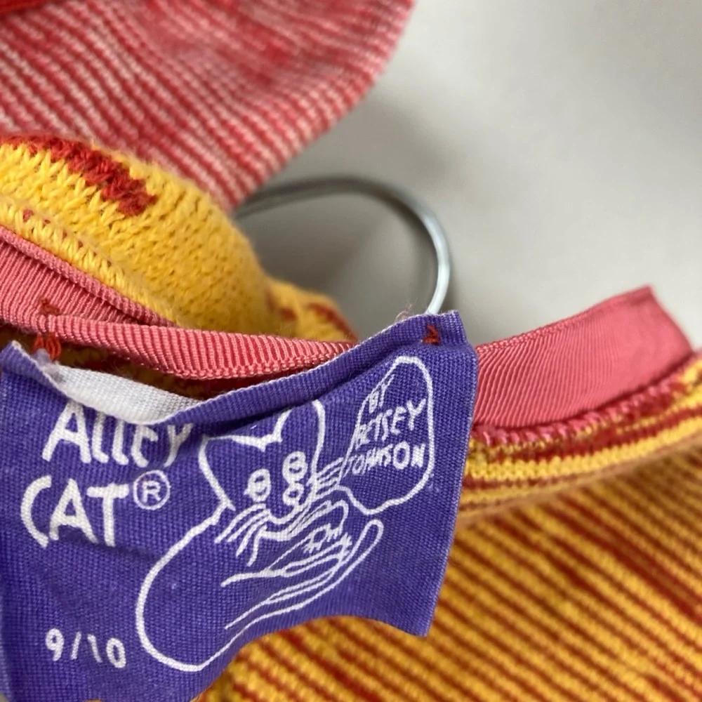 Vintage Betsey Johnson Alley Cat 70s Knit Gingham Set - Picture 8 of 9
